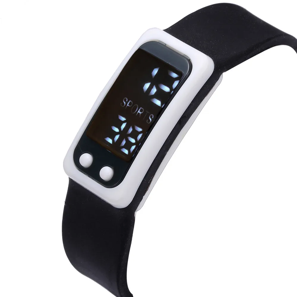 Женские часы с шагомером браслет счетчик калорий цифровой ЖК-дисплей расстояние ходьбы Reloj Inteligente Mujer женские часы