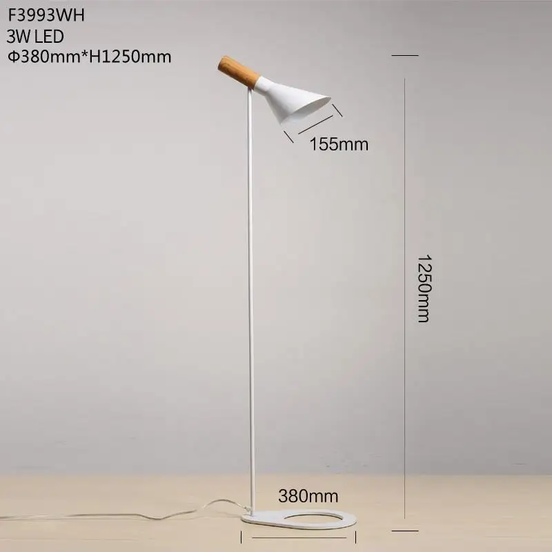 Number 6 Voor Woonkamer Piantana lampada Da Terra Piso Vloerlamp, лампа для гостиной, лампа для гостиной, напольный светильник - Цвет абажура: Number 6