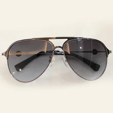 Óculos de Sol dos homens Designer de Marca de Alta Qualidade Oculos de sol Masculino Óculos Piloto Estilo Do Vintage Da Moda Eyewear