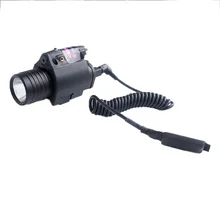 Wipson Тактический M6 оружие пистолет огни и красный лазерный прицел три модели для Пикатинни Qd Крепление черный охота стрельба