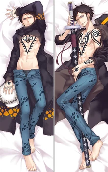 

Oct. 2016 update hot anime One Piece cool boy Trafalgar Law body Pillowcase