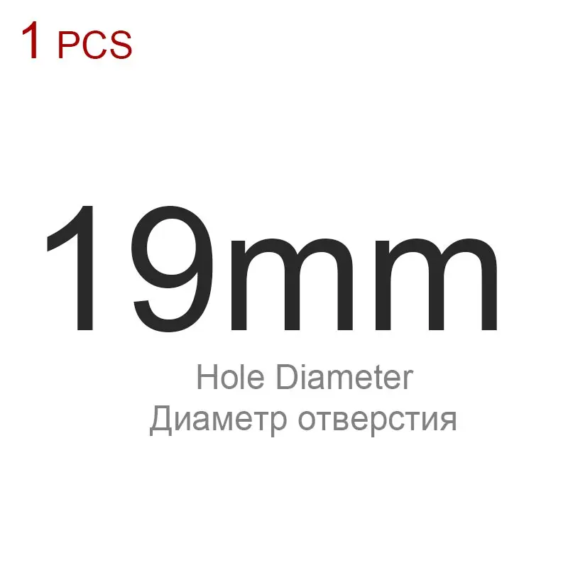 1 мм-40 мм размер Кожа ремесло дырокол инструмент, Толстая сталь ремесленный круглый пояс бумага одежда из полотна пробивая DIY кожевенное ремесло Дырокол - Цвет: 19mm 1pcs