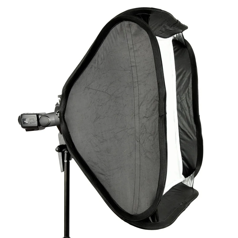 Портативный софтбокс GODOX Fold для фотостудии, рассеиватель 40x40 см с s-образным креплением Bowens, Набор сумок для вспышки Speedlite beauty Dish