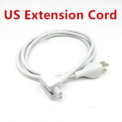 US Plug 1 8M AC Cord Power Adapter US America Extension Cable for font b MacBook