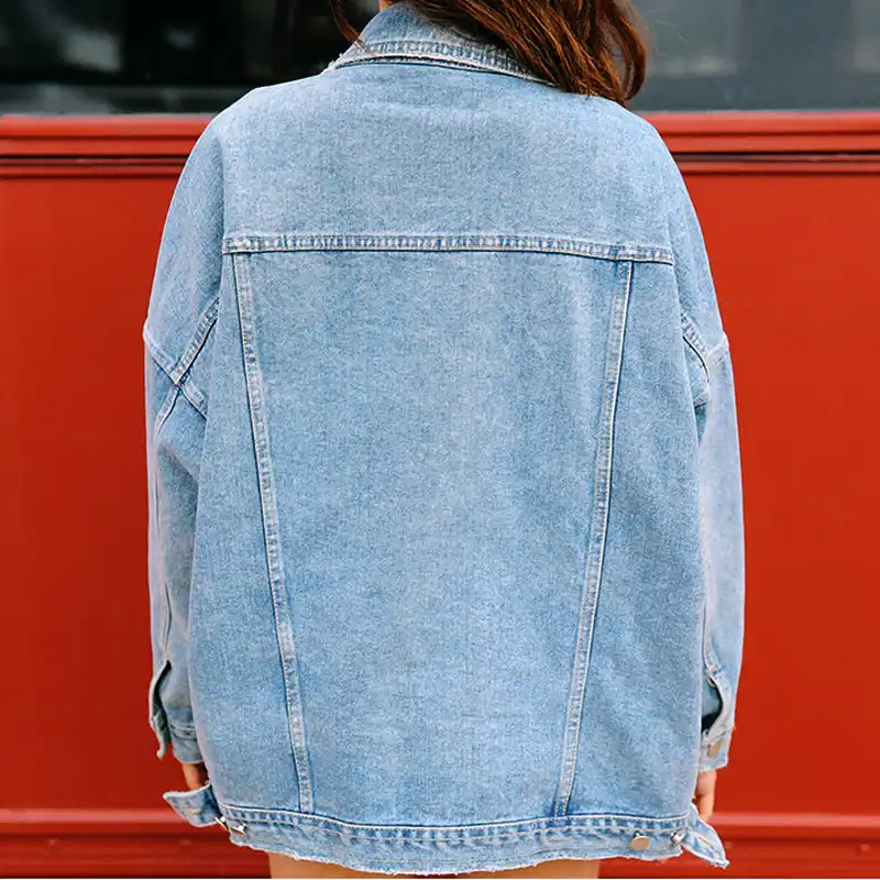 oversized denim jacket wholesale