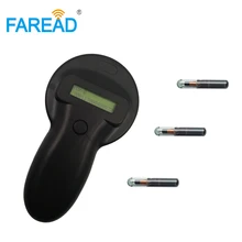 До 8000 ID считыватель микрочипов для хранения данных FDX-B чип для домашнего животного трек RFID животных собак сканер+ x1pc бесплатный образец стеклянный тег для тестирования