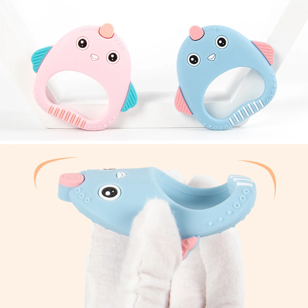 

Baby Teething Toys Cartoon Liquid Ice Cream Silicone Teether Pendant Necklace Baby Shower Gifts Cartoon Animals Teether