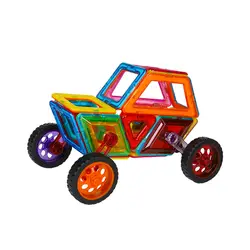 BD 2019 новейшие ABS блоки, игрушки развивающие детские игры большой размер 46 шт. Волшебная модель магнитные строительные блоки игрушки