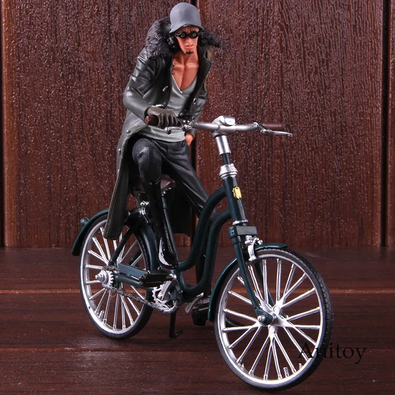 

Anime One Piece Figure Action Kuzan & Bicycle DXF The Grandline Vehicle Vol.2 PVC Collectible Model Toy Gifts