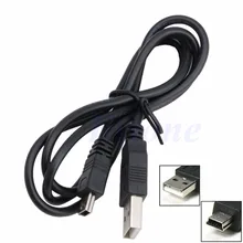 USB 2.0 Male A to Mini 5 Pin B Data Sync Charger Charging Cable Cord Adapter #4XFC# Drop Shipping