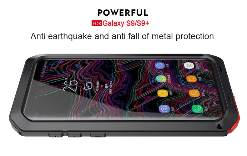 Роскошный бронированный металлический сверхпрочный защитный чехол для samsung Galaxy S5 S6 S7 Note 9 3 4 5 8 Edge S8 S9 Plus противоударный чехол