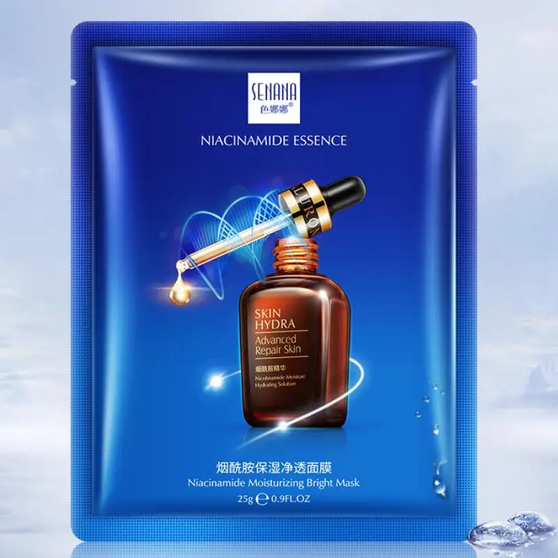 

Face Mask Moisturizing Facial Skin Care Nicotinamide Masks for the Face Oil-control Sheet Mask Hydration
