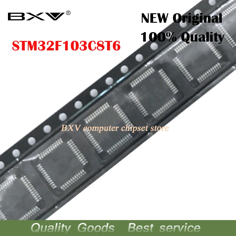 

5pcs/lots STM32F103C8T6 STM32F103 LQFP-48 QFP QFP48 LQFP48 New original