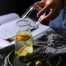 1 шт. 450 мл стеклянные кружки с крышками чашка домашний отдых лимонное молоко прозрачные кружки для воды стакан для сока посуда для напитков