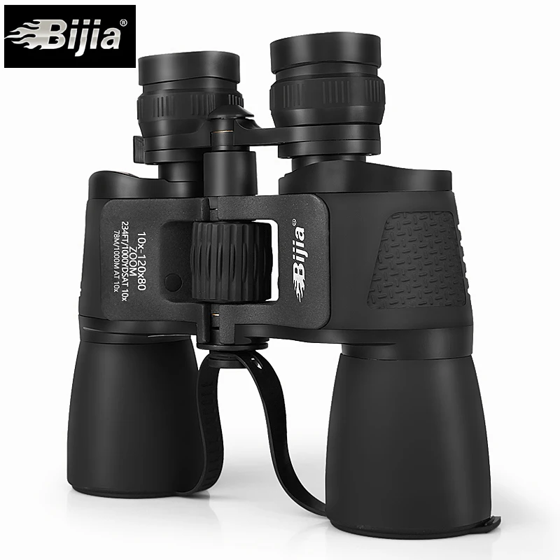 Бинокль BIJIA 10 120X80 профессиональный раздвижной охотничий бинокль с дальним зумом