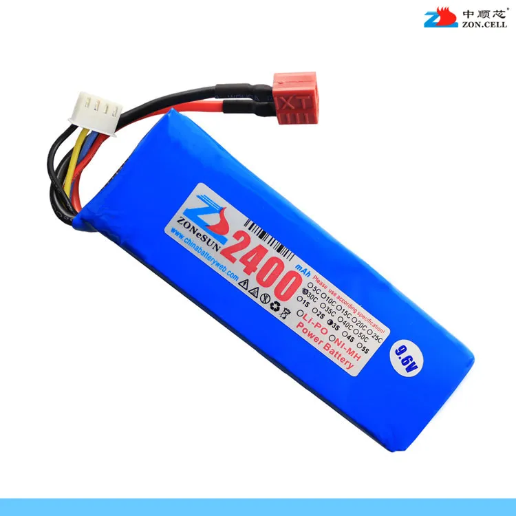 

In the 9.6V 2400mAh core power polymer lithium iron battery model CS helicopter aerial vehicle Rechargeable Li-ion Cell