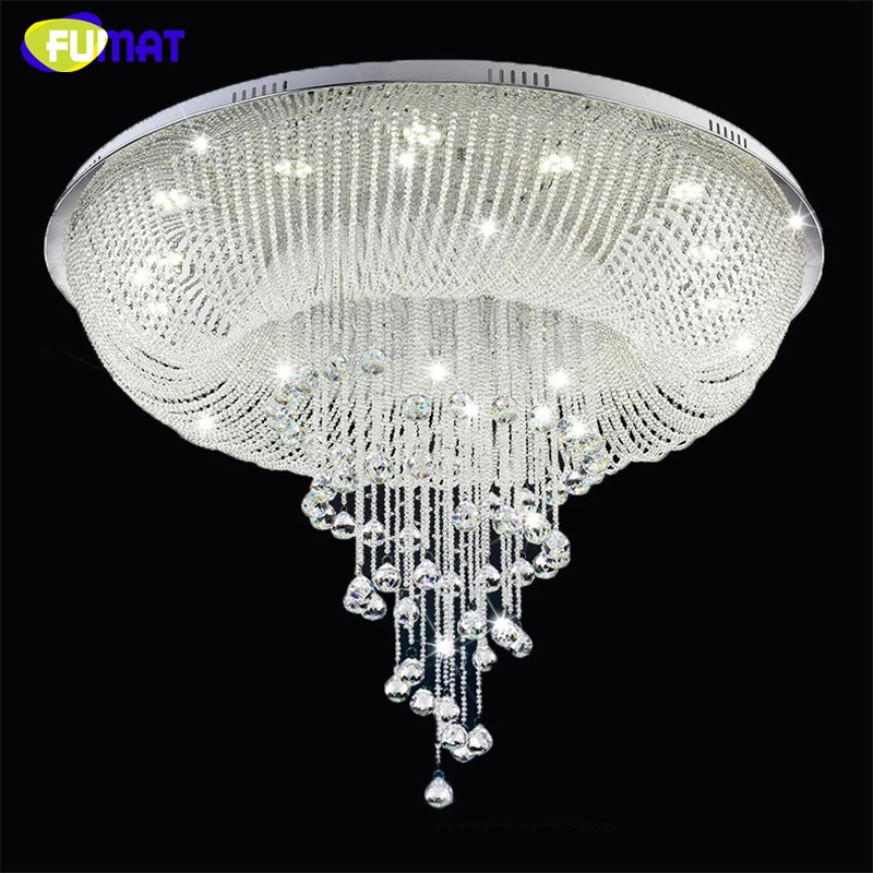 

FUMAT Modern Crystal Chandelier For Living Room LED Crystal Lamp Luxury Home Lighting Fixture LED Lustres De Cristal Chandeliers