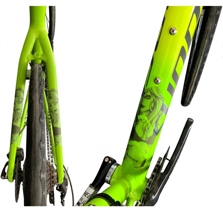 MTB и дорожный велосипед стикер s Рамка Защитная Наклейка 3D толстая пленка
