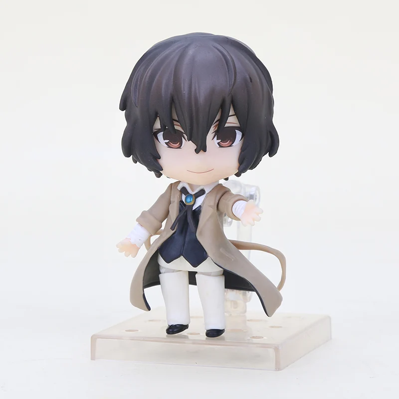 Аниме Фигурка Nendoroid figma Bungo бродячие собаки 657 676 Dazai Osamu Nakahara Chuya фигурка модель игрушки - Цвет: no box 657