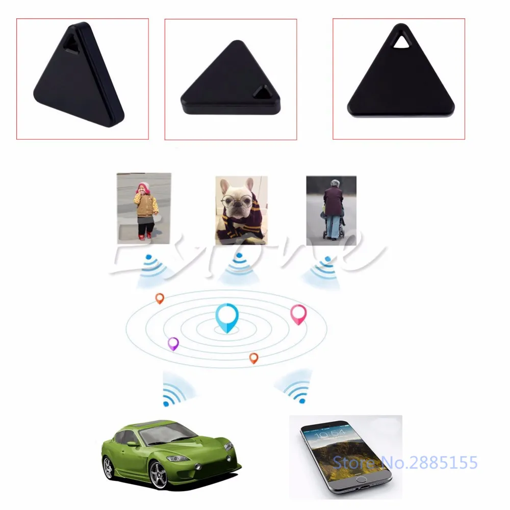 Горячая мини Bluetooth трекер gps локатор анти-бирка на случай потери сигнализации gps трекеры для автомобиля домашних животных ребенка 3 цвета безопасности автомобиля C45