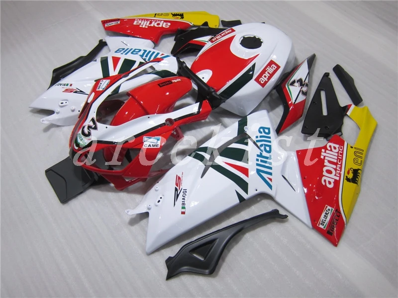 Новый ABS Полный комплект обтекателя + крышка бака подходит для Aprilia RS125 06 07 08 09 10 11 RS