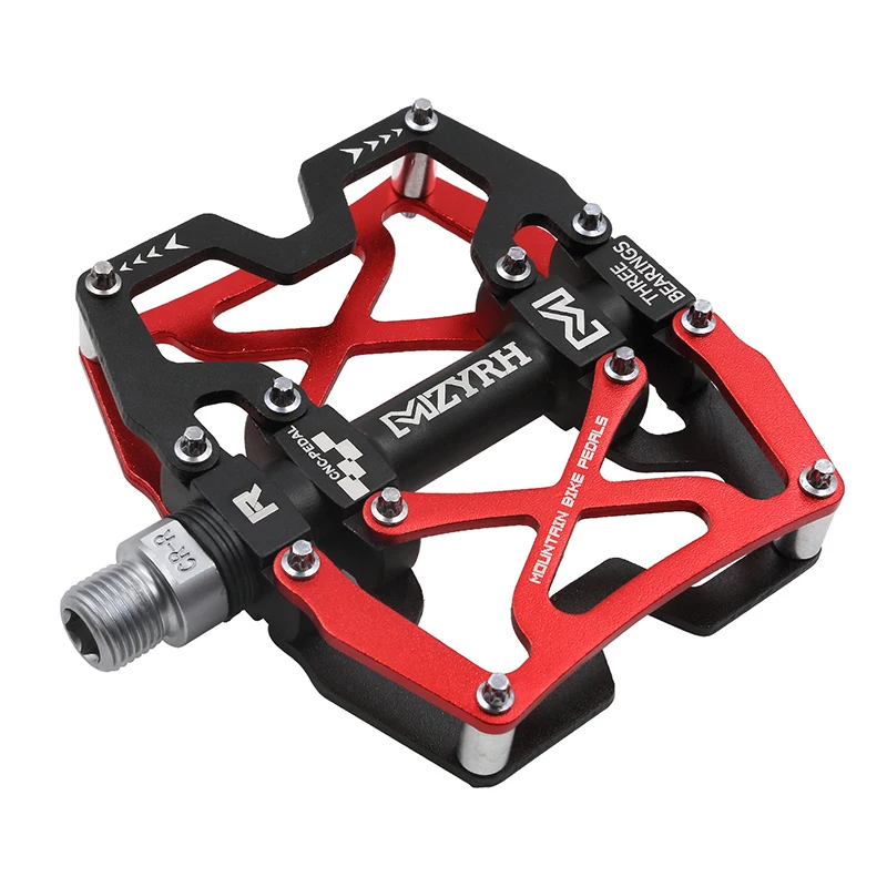 MZYRH Y06 Mountain Bike Bicycle Pedals Cycling Ultralight Aluminium Alloy Bicicleta Mountain Bicycle CNC Bearing Pedals 7 Colors