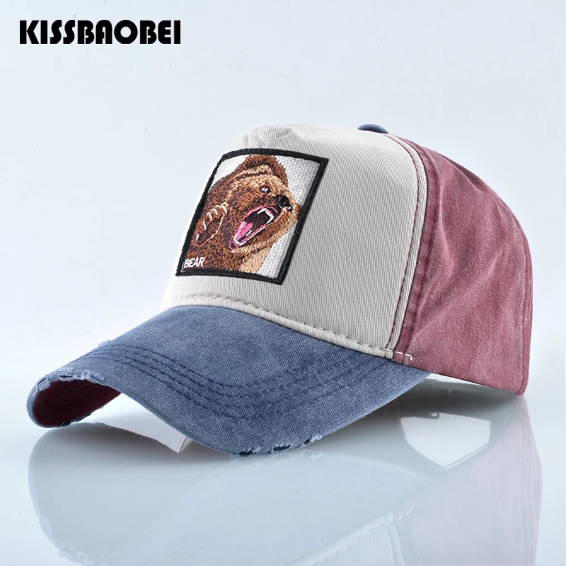 Модные сетчатые бейсболки мужские животные Snapback кепки s женские Регулируемый Дальнобойщик шляпа для женщин хип-хоп папа шляпы Gorro Hombre