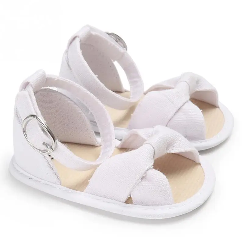 Baby Infant Kids Girl Soft Sole Crib Toddler Newborn Sandals Shoes