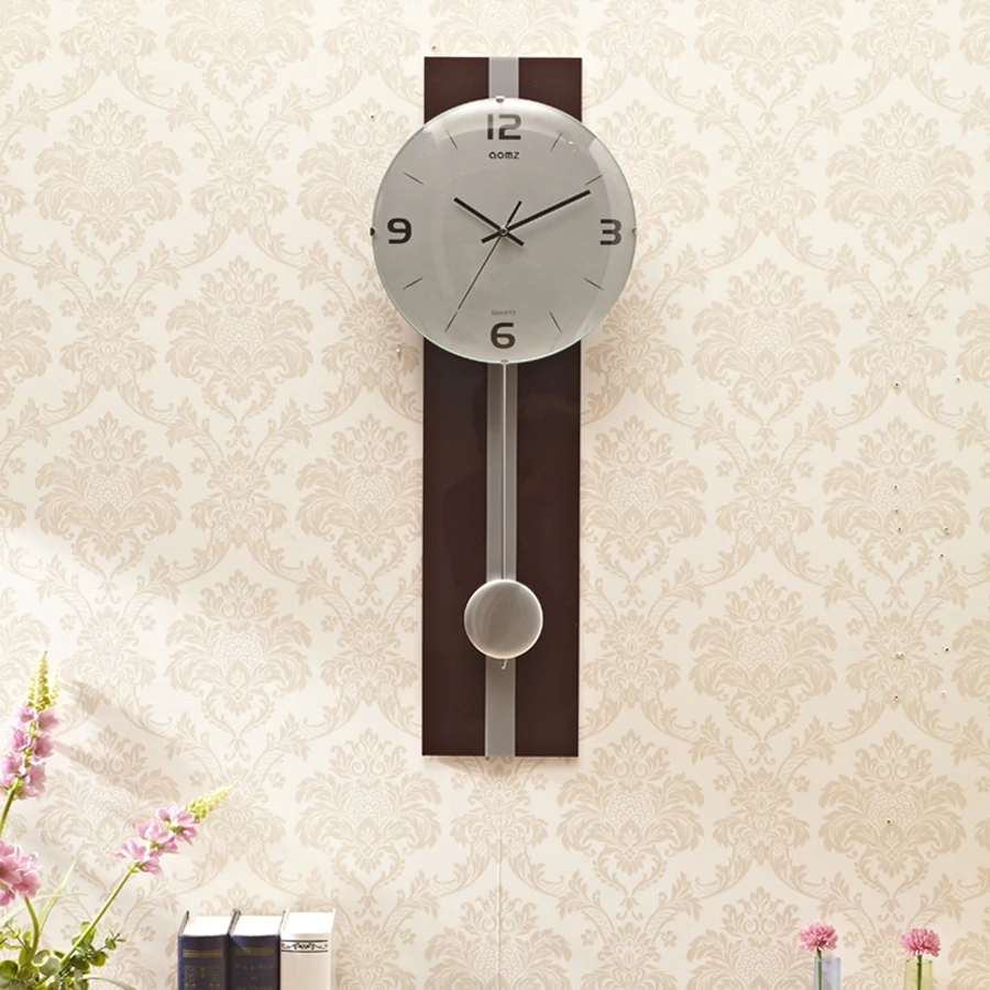 Reloj de pared Retro nórdico de vidrio diseño moderno personalidad madera cocina Vintage reloj péndulo reloj Zegar Vintage decoración del hogar 61 Reloj de pared Retro nórdico de vidrio diseño moderno personalidad madera cocina Vintage reloj péndulo reloj Zegar Vintage decoración del hogar 61