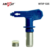 Послепродажный изготовленный на заказ безвоздушный Краскораспылитель наконечник WTIP 535(15 шт) сопло виды деталей серии распылительные насадки для пистолета опрыскиватели краски