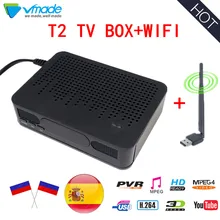 FULL HD 1080P качество DVB T2 K3 DVB T2 в наземном ТВ-приставка Поддержка 3D, PVR, TP tv, Youtube телеприставки с wifi