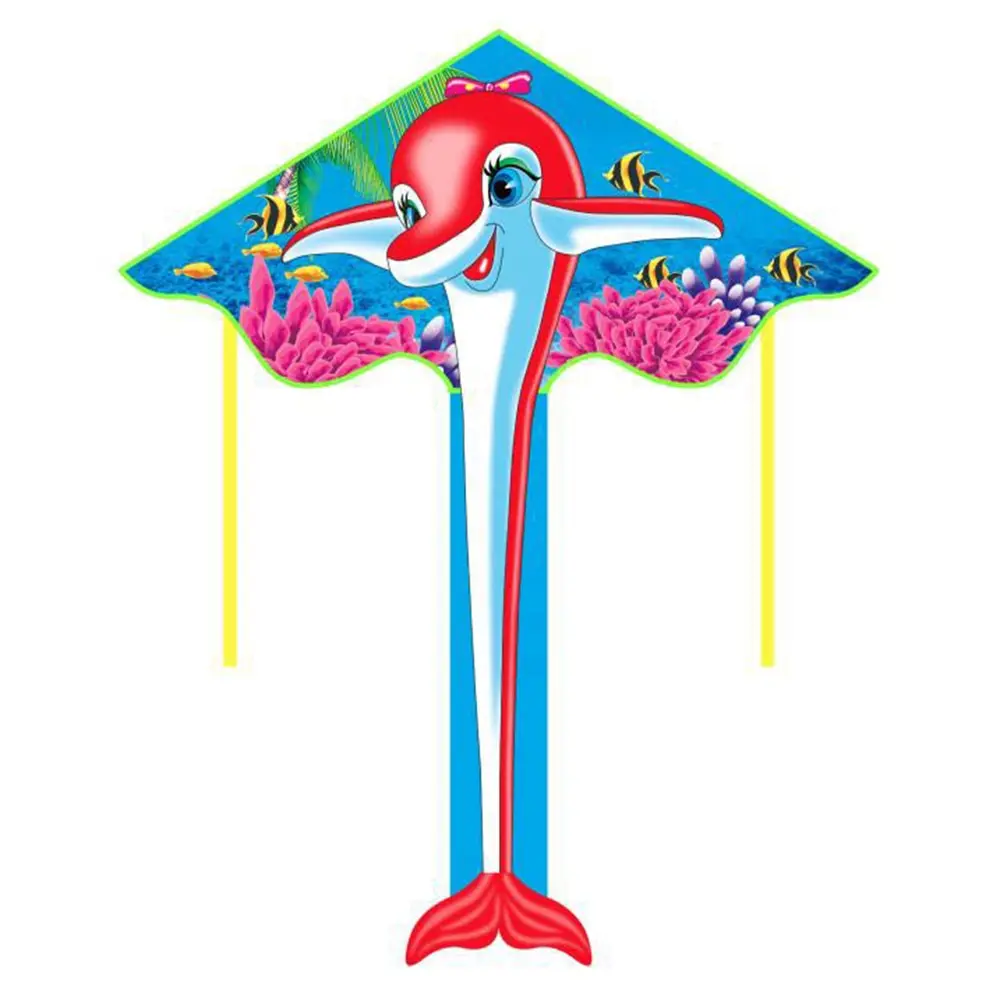 Красочный воздушный змей с одним леером океан эскиз бумажного змея для детей взрослых открытый пляж парк воздушный змей с 50 м струны прекрасный подарок