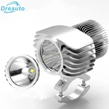 

Dreauto Motorcycle LED Headlight Spotlight 18W 2700Lm Super Bright White Moto Fog Headlamp Hunting Driving Spot Lights