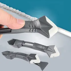 3 в 1 герметик угловой скребок силиконовый Grout Caulk набор инструментов инструмент для удаления