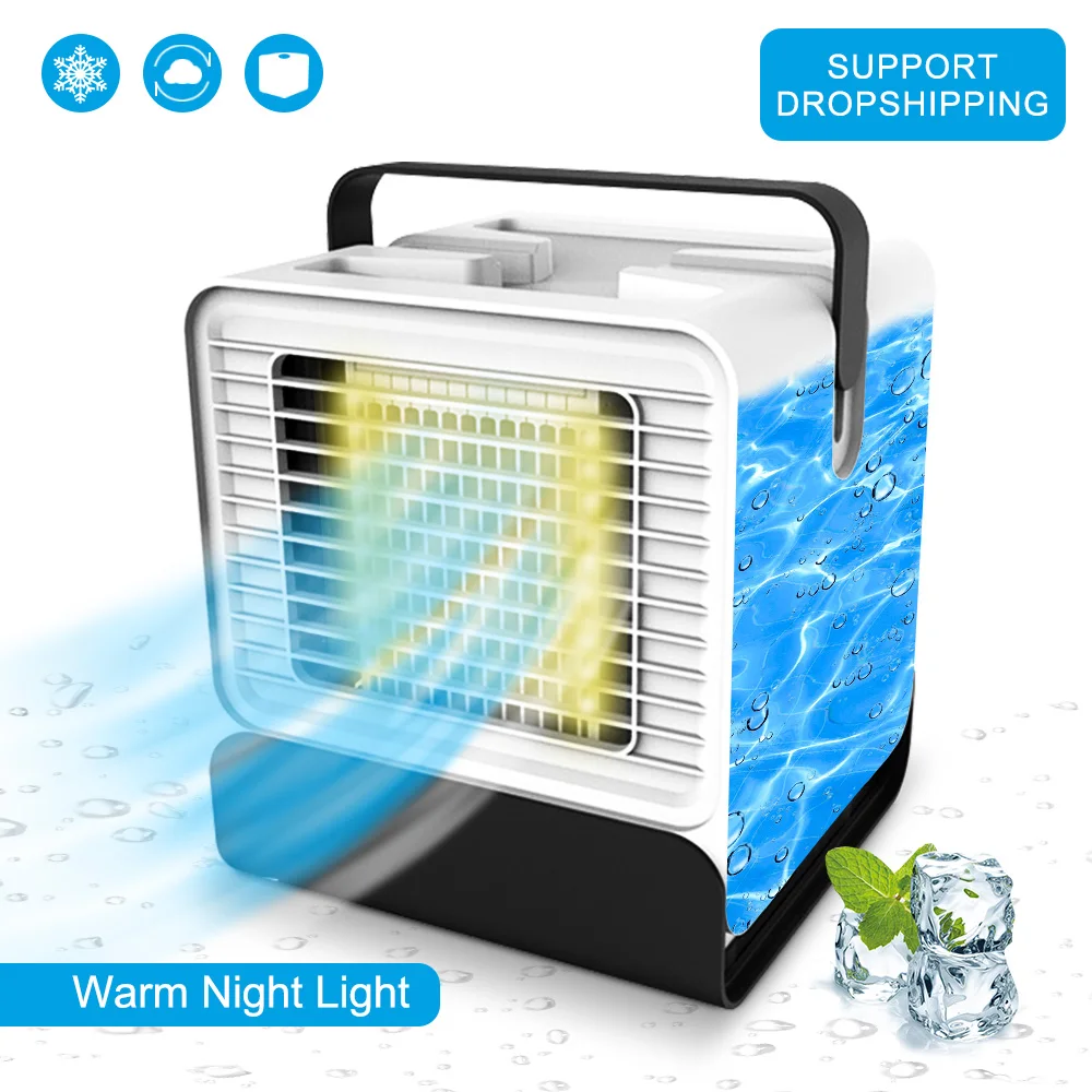 USB Mini Portable Air Conditioner Conditioning Humidifier Purifier