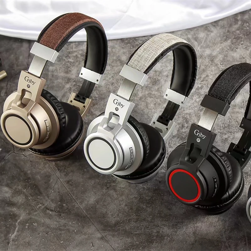 

Luxury HIFI Stereo Earphones Bluetooth Headphone Wireless Headset with Mic for Mobile Xiaomi iPhone Sumsamg Tablet
