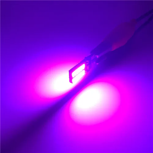 12v супер яркий T10 W5W 4014 SMD 24 светодиодный Canbus Error Free чтение светильник просвет лампа - Испускаемый цвет: Фиолетовый