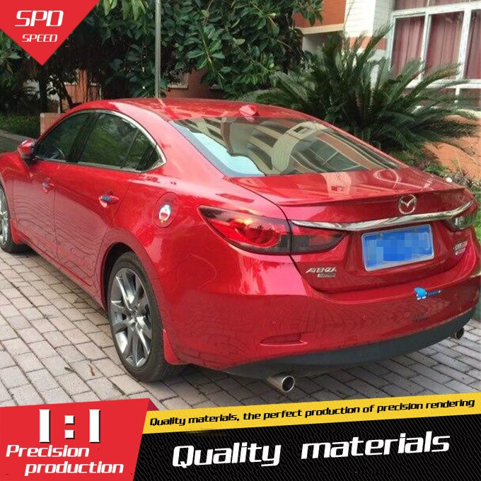 

For Mazda 6 Atenza Spoiler ABS Material Car Rear Wing Primer Color Rear Spoiler For Mazda 6 Atenza Spoiler 2014-2016