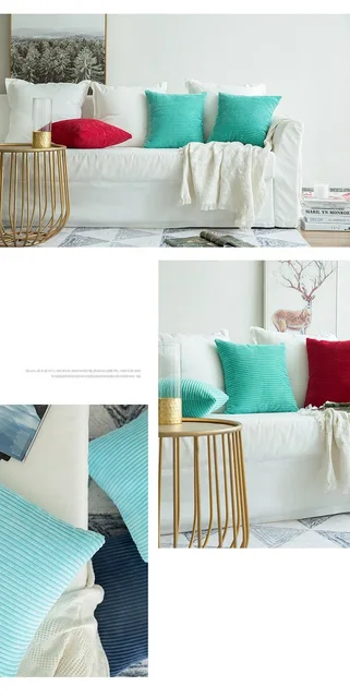 1pc Leaf Style Cushion Cover for Car Sofa Decor Pillow Covers 45x45/55x55  funda cojin Jacquard Cushions Cover Fashion Pillowcase - AliExpress