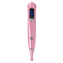 Led Light L Plasma Pen Wart Spot Removal Mole Freckle Tattoo Removal Machine, Pink Kit