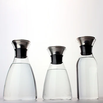 

Glass Bottle Coffee Pot Teapot Tumbler Water Kettle Transparent Cutlery Heatproof Anti-explosion Bottle Milk Pot Juice Pot 1pcs