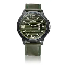 Men V6 Watches Fashion Casual Waterproof 3Bar Watches Clock Retro Military Calendar Wristwatches relogio masculino saat relojes