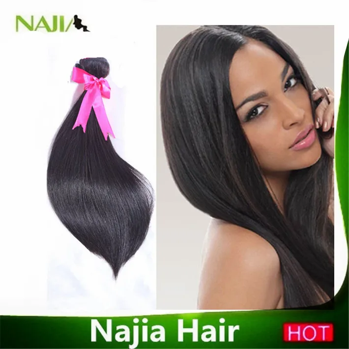 Straight Real Hair Weave Princess Hair Shop Raw Material Hair