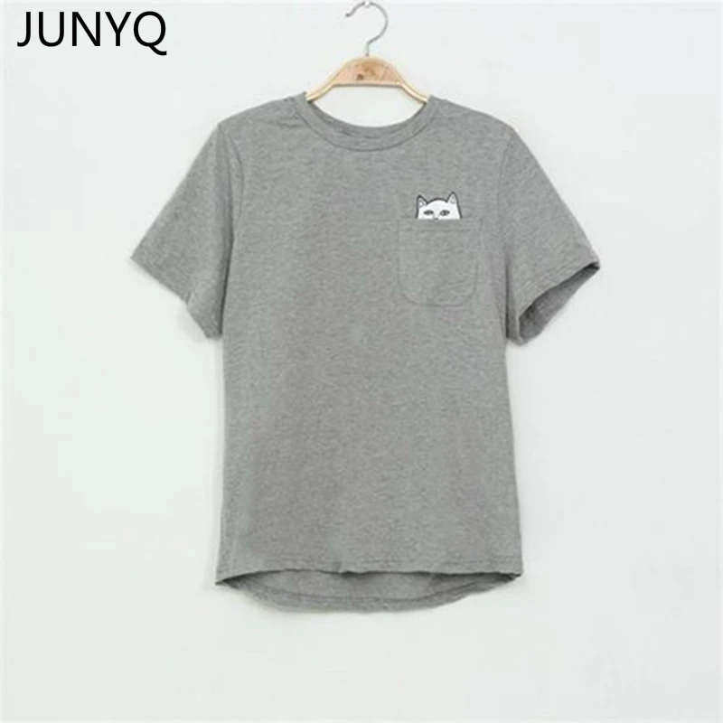 2016 Summer T Shirt Women Casual Lady Top Tees Cotton Tshirt Female Brand Clothing T Shirt