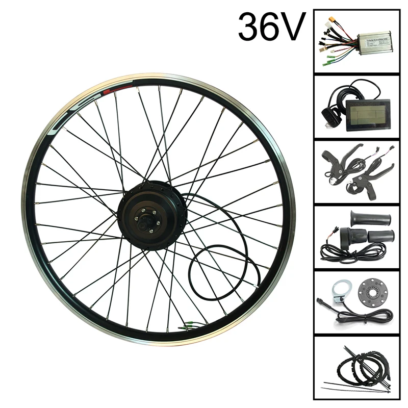 Discount E BIKE Conversion Kit 36V 500W Electric Bicycle Motor front wheel For 20inch -29inch 700C Electric Bike Conversion Kit 2 Discount E BIKE Conversion Kit 36V 500W Electric Bicycle Motor front wheel For 20inch -29inch 700C Electric Bike Conversion Kit 2