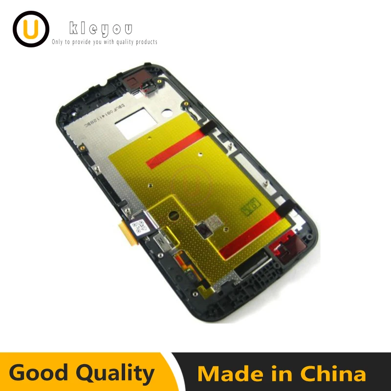 Для Motorola MOTO G2 XT1063 XT1064 XT1068 XT1069 ЖК дисплей сенсорный экран дигитайзер с рамкой в