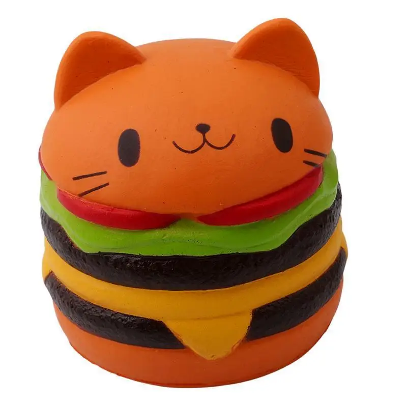 Jumbo Slow Rising Squishies ароматизированный Единорог торт кактус картофель фри молочный