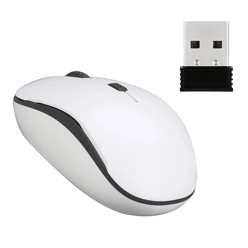 

2.4GHZ Wireless Mouse Cordless Optical Scroll Mouse PC Laptop with USB Dongle Computer Mouse Foldable Travel Notebook Mute Mouse