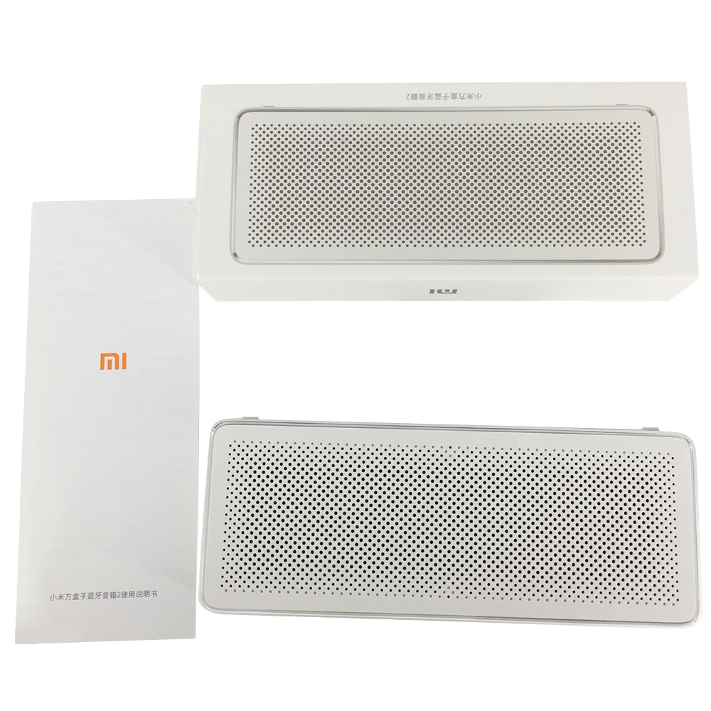 Оригинальная Колонка Xiaomi пенал Bluetooth 4 2 квадратные стереодинамики Портативная