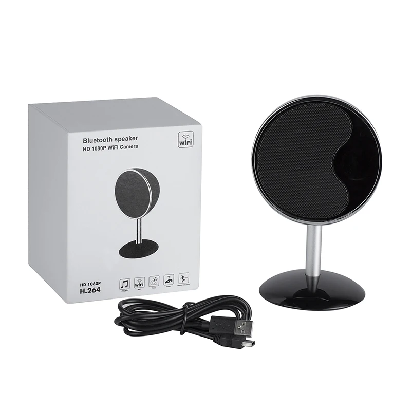 HD 1080 P WiFi камера Bluetooth динамик ночного видения приложение Удаленная мини